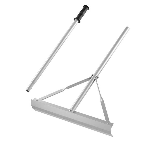 lyginimo grėblys iš aliuminio 150 cm rankena0