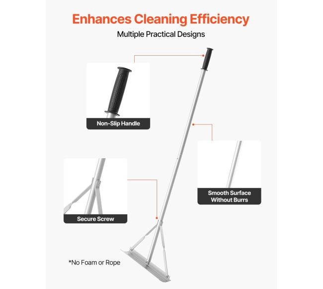 lyginimo grėblys iš aliuminio 150 cm rankena5