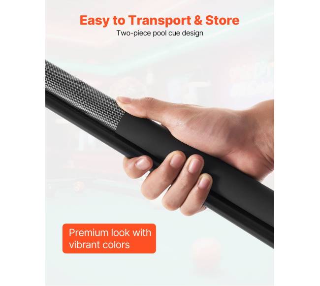 Bilijardo lazda, vienos dalies, 147 cm4