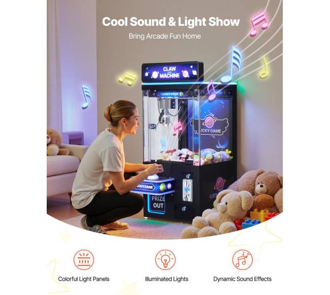 Vidutinio dydžio automatinis žaislų kranas2