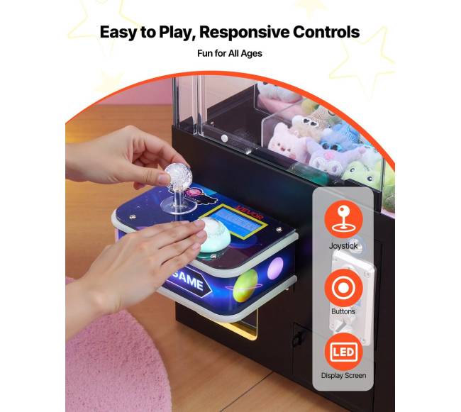 Vidutinio dydžio automatinis žaislų kranas3