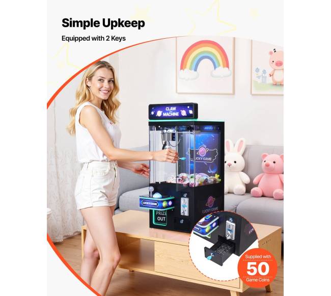 Vidutinio dydžio automatinis žaislų kranas5