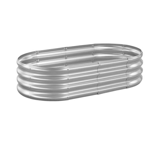 Metalinis pakeltas daržovių lysvių vazonas9