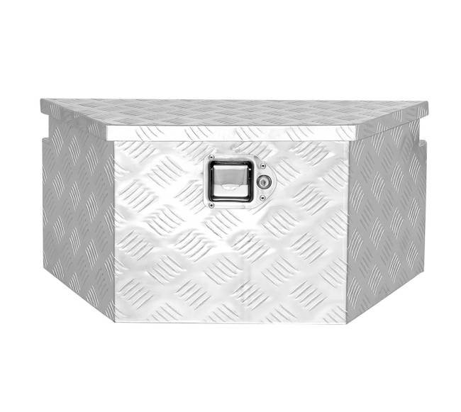 Aliumininė priekabos įrankių dėžė su užraktu10