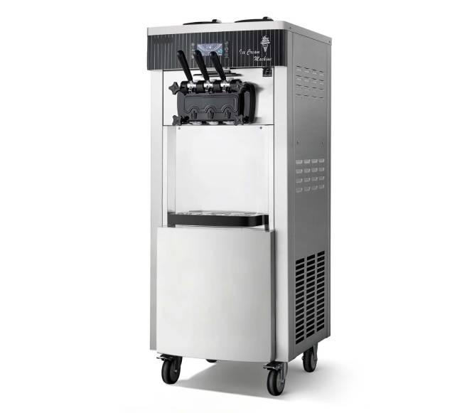 Komercinė ledų gaminimo mašina, 3 skonių0