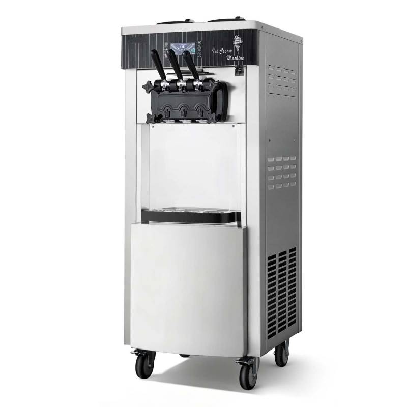 Komercinė ledų gaminimo mašina, 3 skonių0