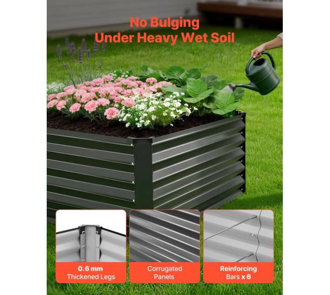 2 vnt. cinkuoti pakelti daržo lysvių rėmai2