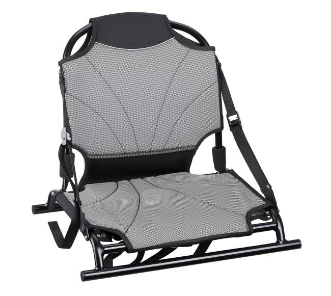 Sulankstoma baidarės kėdė, reguliuojama atlošimo kampo ir diržų8