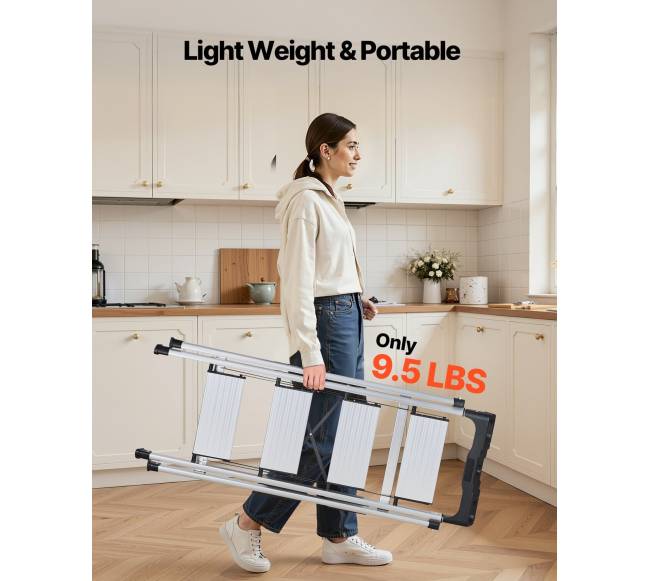 4 laiptų aliumininės kopėčios5