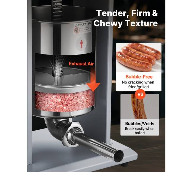 Elektrinė dešrų kimštuvas 10 l2