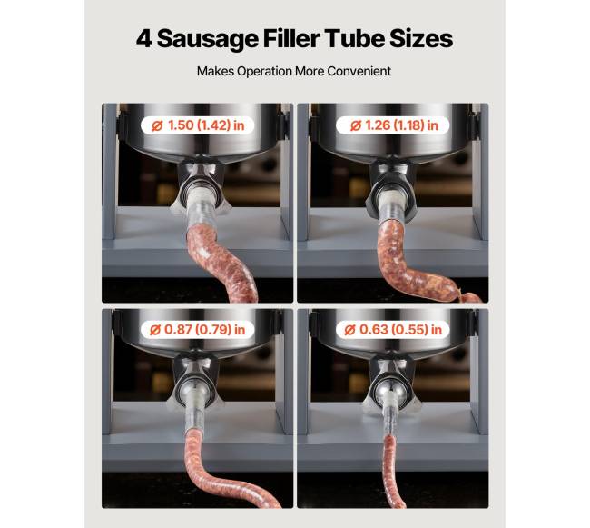 Elektrinė dešrų kimštuvas 10 l4