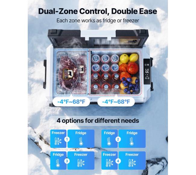 Automobilinis šaldytuvas su ratukais 35L1