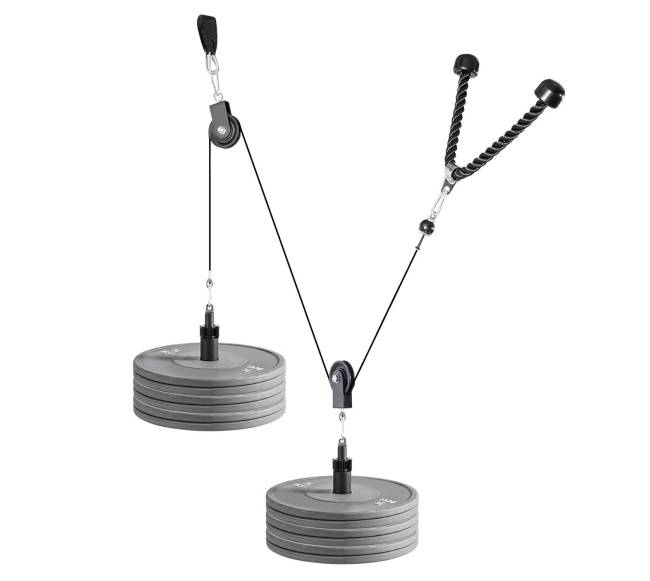 Lat ir kėlimo skriemulių sistema, 2 vnt., 150 kg0