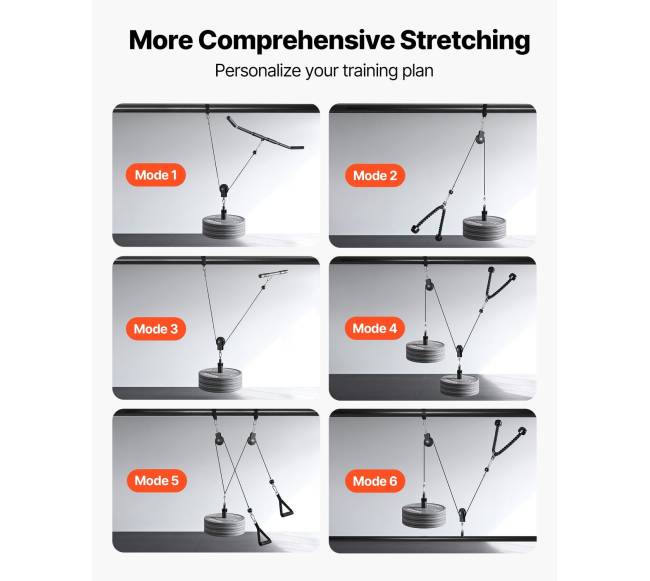 Lat ir kėlimo skriemulių sistema, 2 vnt., 150 kg2