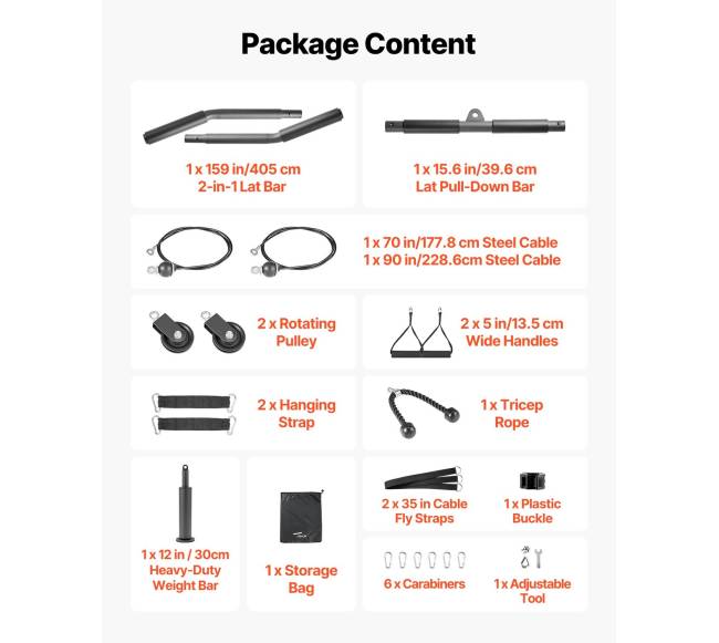 Lat ir kėlimo skriemulių sistema, 2 vnt., 150 kg6