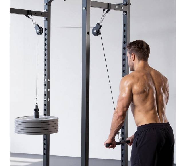 Lat ir kėlimo skriemulių sistema, 2 vnt., 150 kg7