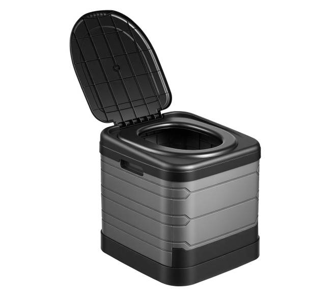 Sulankstomas nešiojamas tualetas lauke0