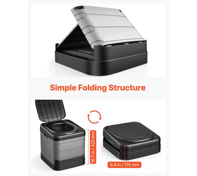 Sulankstomas nešiojamas tualetas lauke3