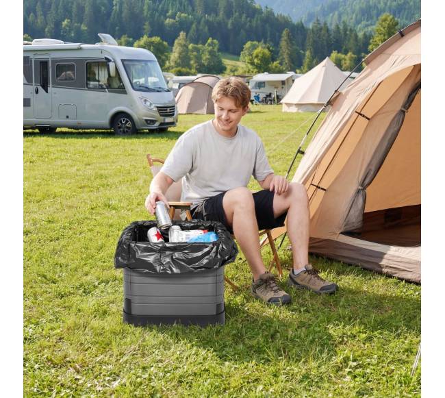 Sulankstomas nešiojamas tualetas lauke7