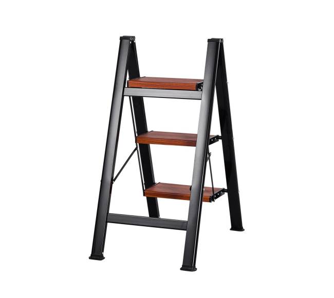 Sulankstomos trys pakopos kopėčios su neslystančiais pedalais10