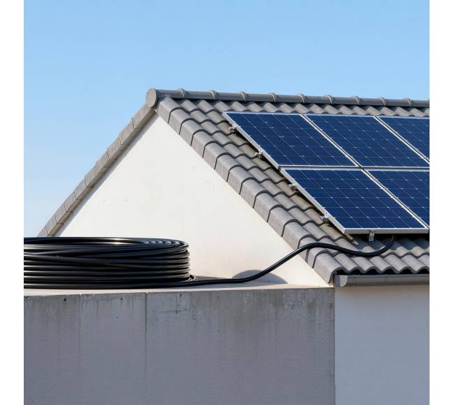 Saulės baterijų laidų komplektas 15,24 m7