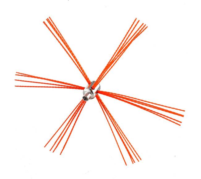 Kaminų valymo rinkinys, teleskopinis 12 m ilgio9