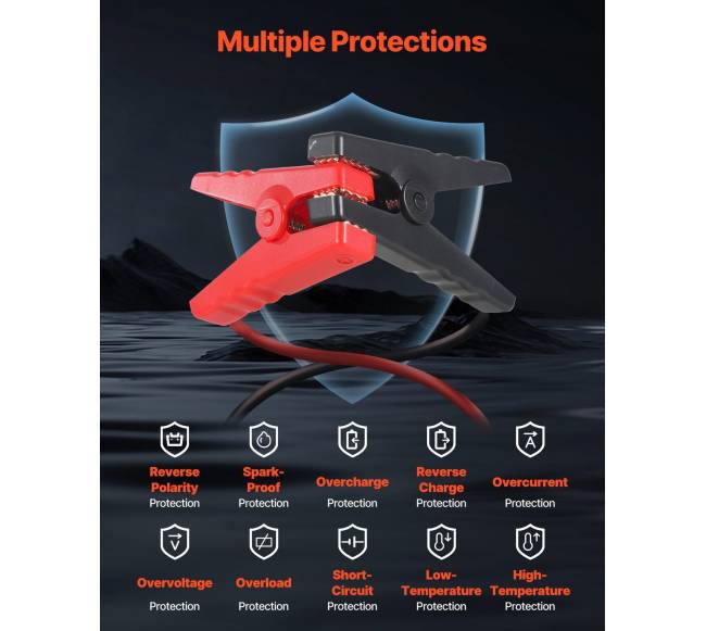 Automobilio akumuliatoriaus paleidiklis su 1000A srove5