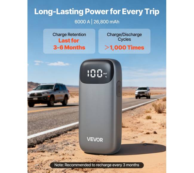 Automobilio akumuliatoriaus paleidimo įrenginys 6000A2