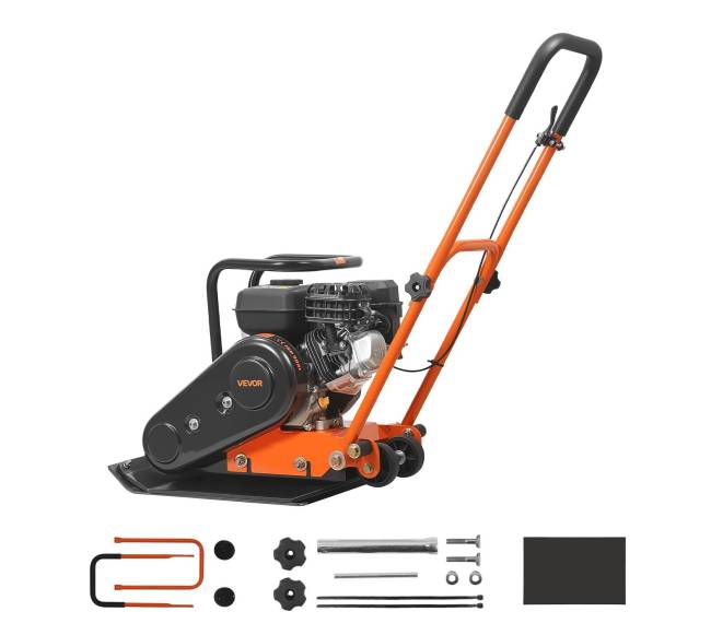 Plokštuminis vibroplokštė su 6,5 AG varikliu8