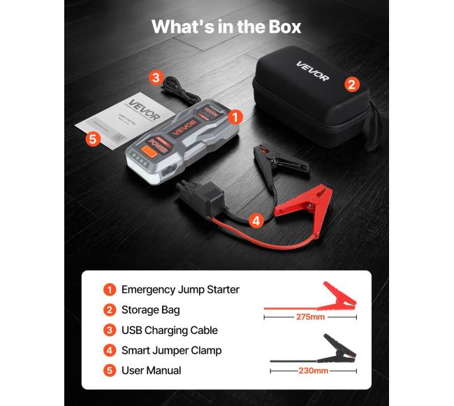 Automobilio paleidimo įrenginys 3000A, 12V6