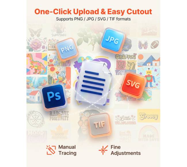 Vinilo ploteris, 30,5 cm, su ekranu5