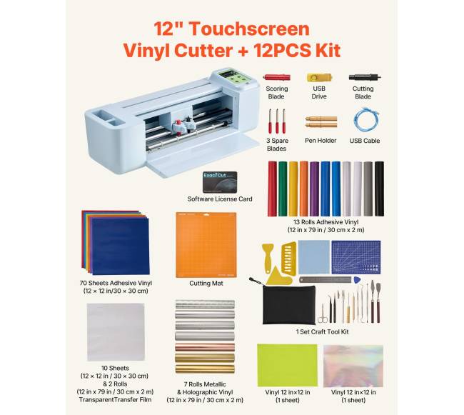 Vinilo pjaustymo mašina su jutikliniu ekranu1