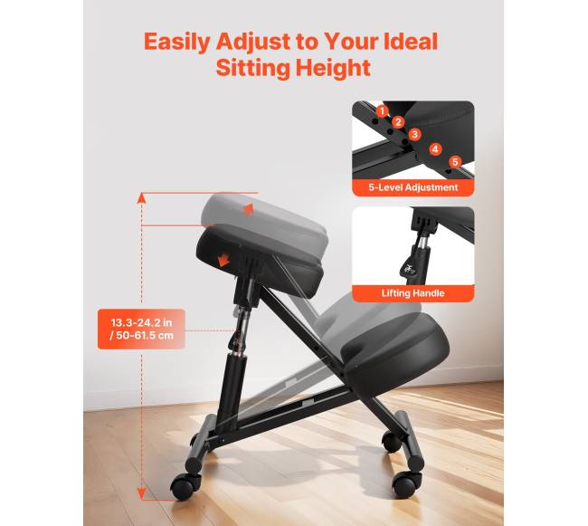 Ergonominė kėdė su ratukais3