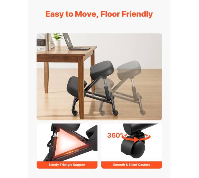 Ergonominė kėdė su ratukais5