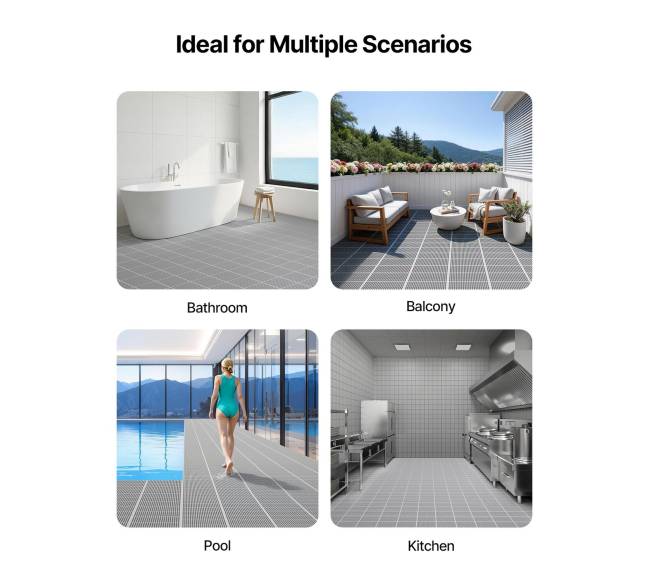 PVC vandens nutekėjimo kilimėlis, 90 x 1500 cm5