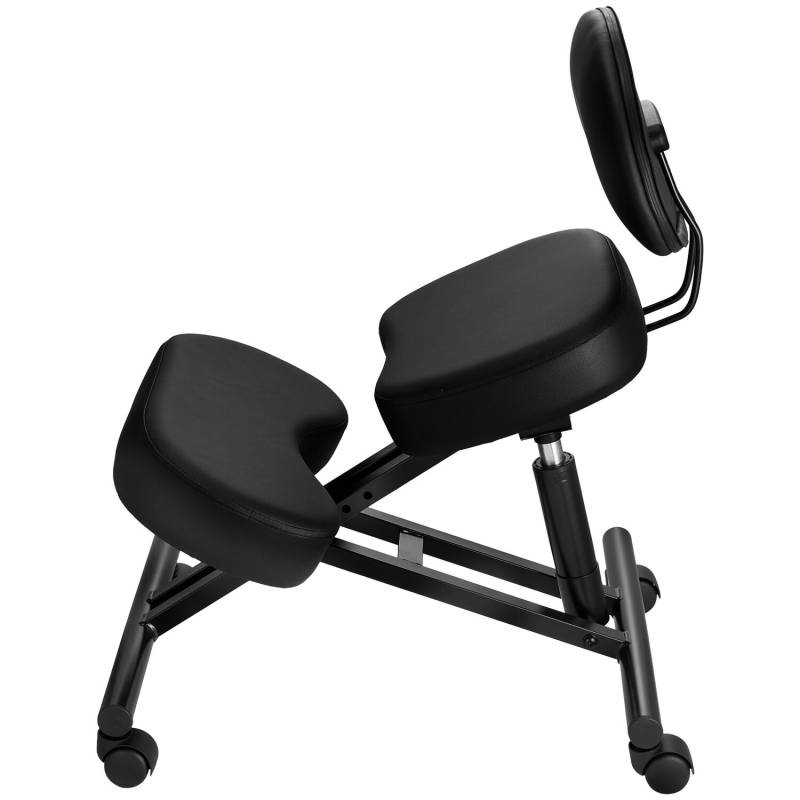 Ergonominė kėdė su atlošu ir ratukais0