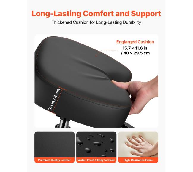 Ergonominė kėdė su atlošu ir ratukais4