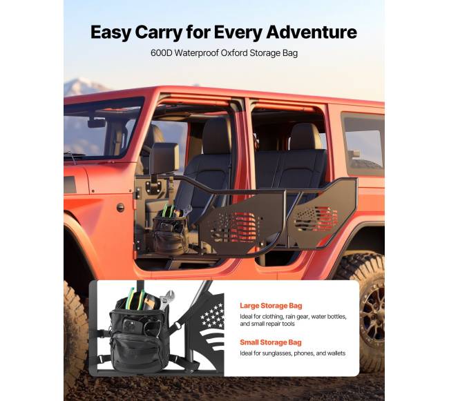 Jeep tubularinės durys 2018-20263