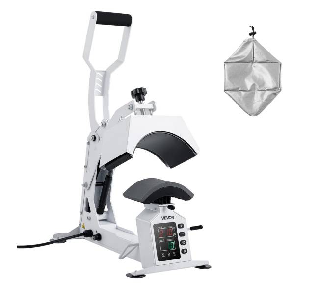 Kepurių šilumos spaudos mašina su kepurių tempikliu8