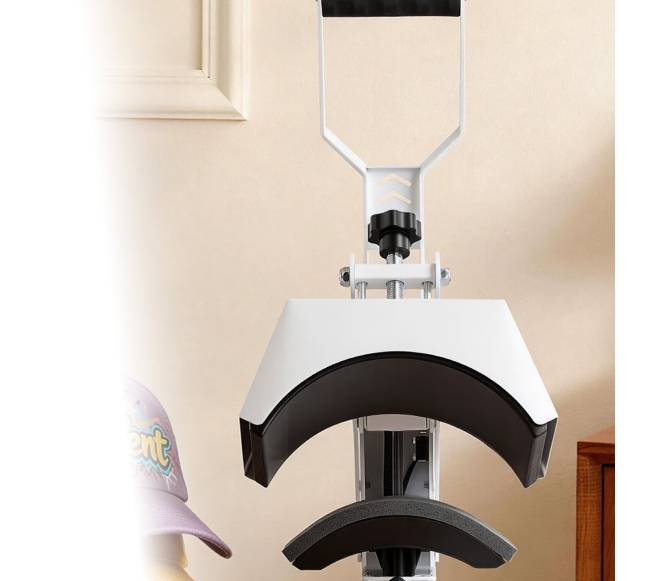 Kepurių šilumos spaudos mašina su kepurių tempikliu9