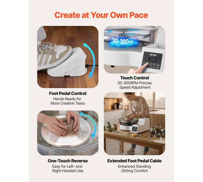 Keraminis ratelis su 28 cm aliuminio disku3