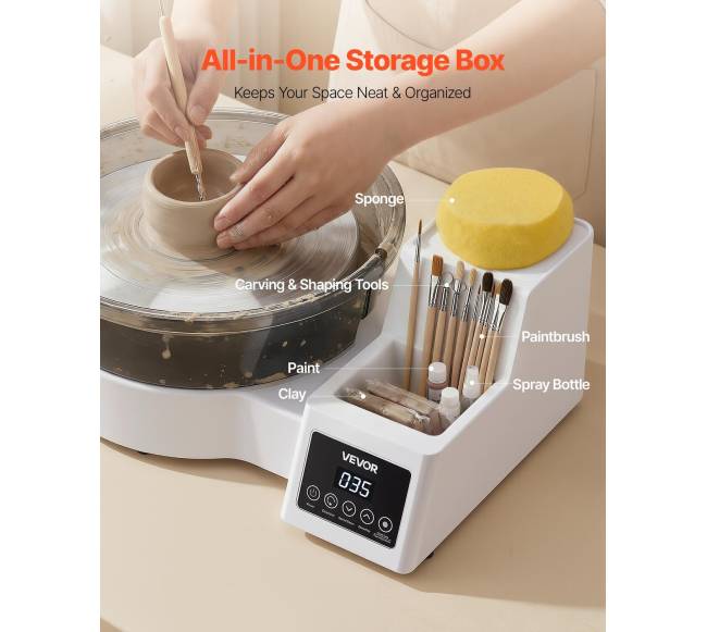 Keraminis ratelis su 28 cm aliuminio disku4