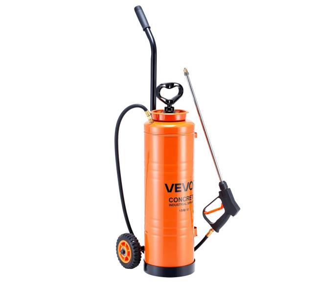 Pramoninis betono purkštuvas su vežimėliu9