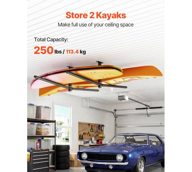 Pakabinamas dviejų baidarių laikiklis1