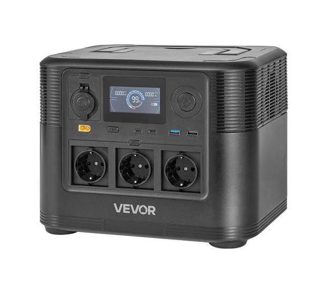 Nešiojama saulės stotelė 1800W, 1008Wh0