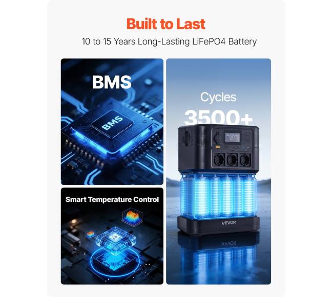 Nešiojama saulės stotelė 1800W, 1008Wh3