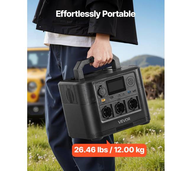 Nešiojama saulės stotelė 1800W, 1008Wh4