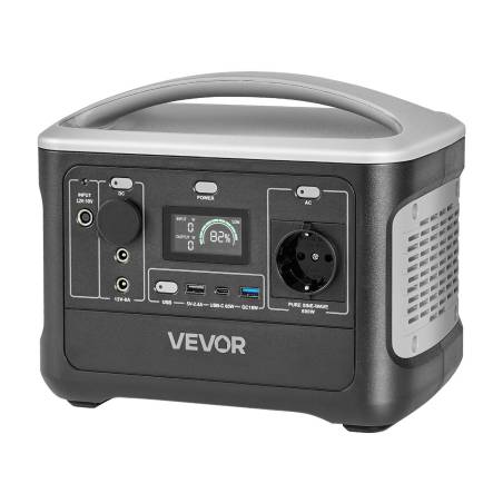 Nešiojama 600W elektros stotis su LiFePO4 akumuliatoriumi0