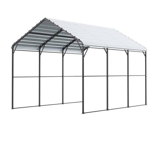 9,84 x 14,76 m metalinis automobilių stogelis valtims8