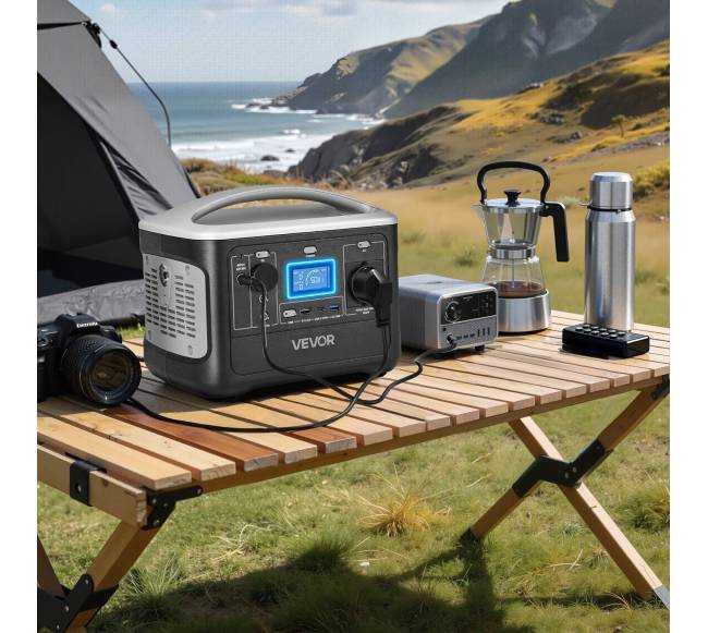 Nešiojama 600W elektros stotis su LiFePO4 akumuliatoriumi7